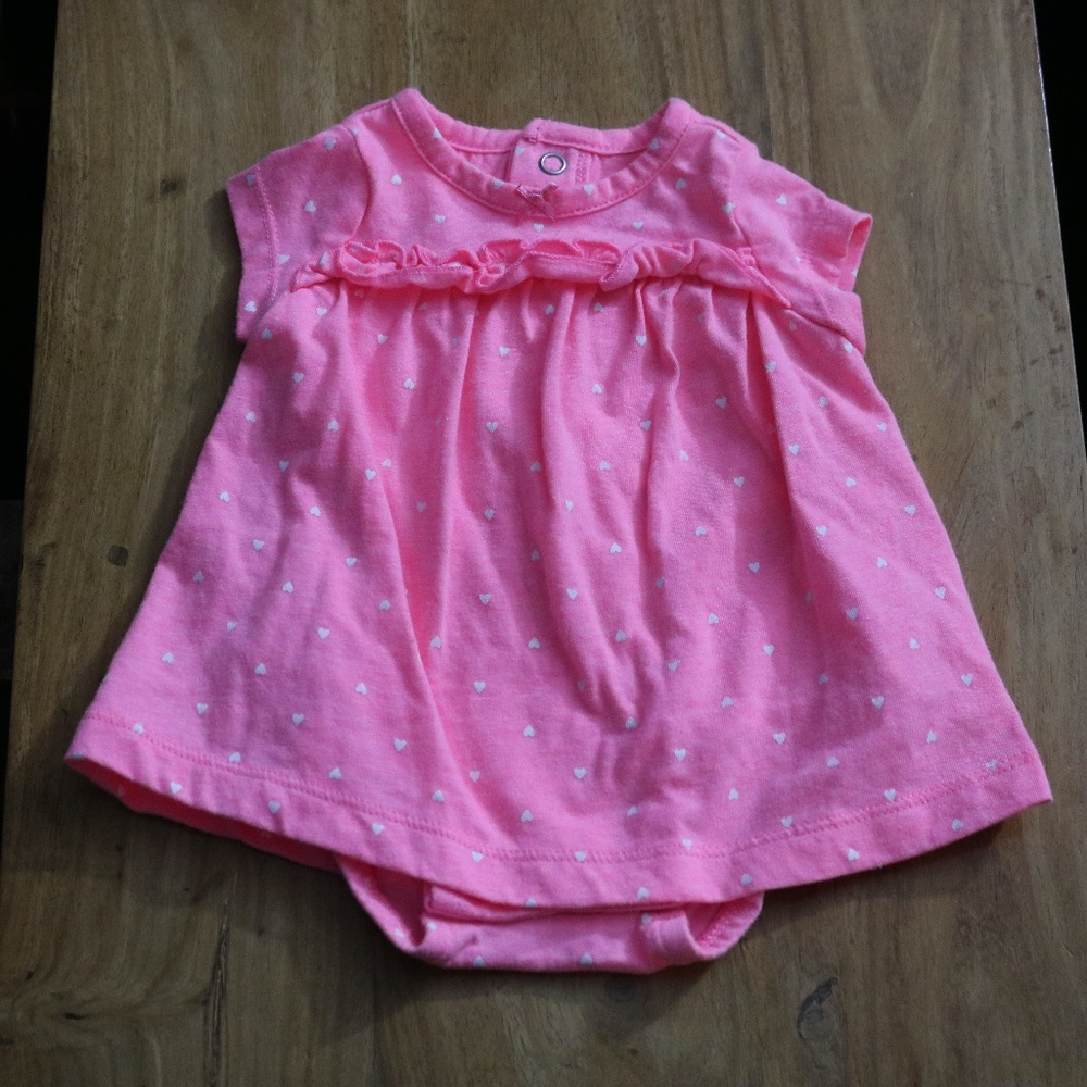 Dress with bottom